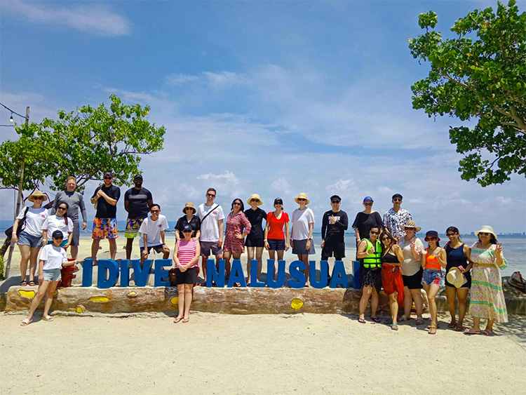 Mactan island hopping